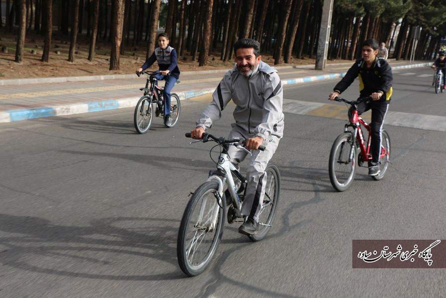 گزارش تصویری – همایش دوچرخه سواری همگانی در ساوه برگزار شد