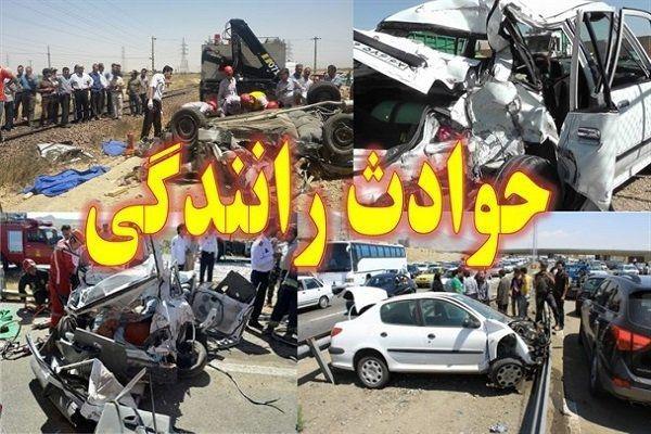 چهار فوتی در حوادث رانندگی محورهای مواصلاتی ساوه