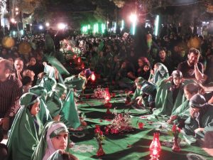 گزارش تصویری – برگزاری سفره حضرت رقیه(س) در ساوه