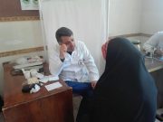 ۲۶ پزشک هزار بیمار مناطق محروم ساوه را در روستای طراز ناهید ویزیت کردند