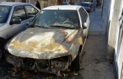 آتش زدن خودروی رئیس هیت فوتبال ساوه توسط عوامل ناشناس